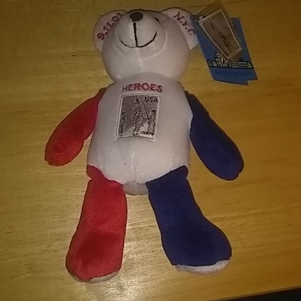 NYC Heroes Stamp Bear